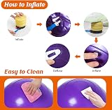 DASKING Peanut Ball for Kids Therapy 90x45cm Anti Burst Exercise Ball with Pump view 7