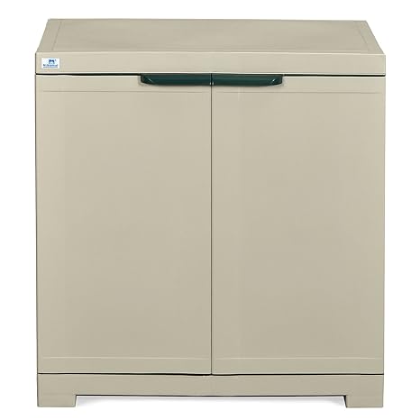 Nilkamal Freedom Mini Small Fms Plastic Storage Cabinet Grey