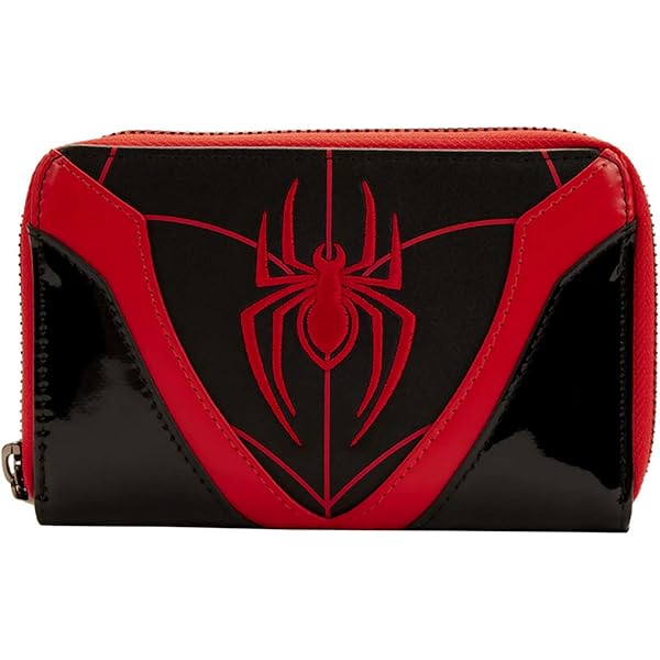 Amazon.com: Loungefly Marvel Spider Man Color Block Wallet