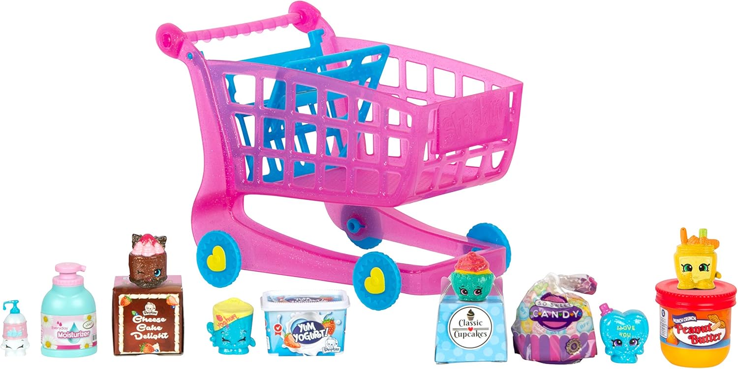 shopkins small mart shopping cart
