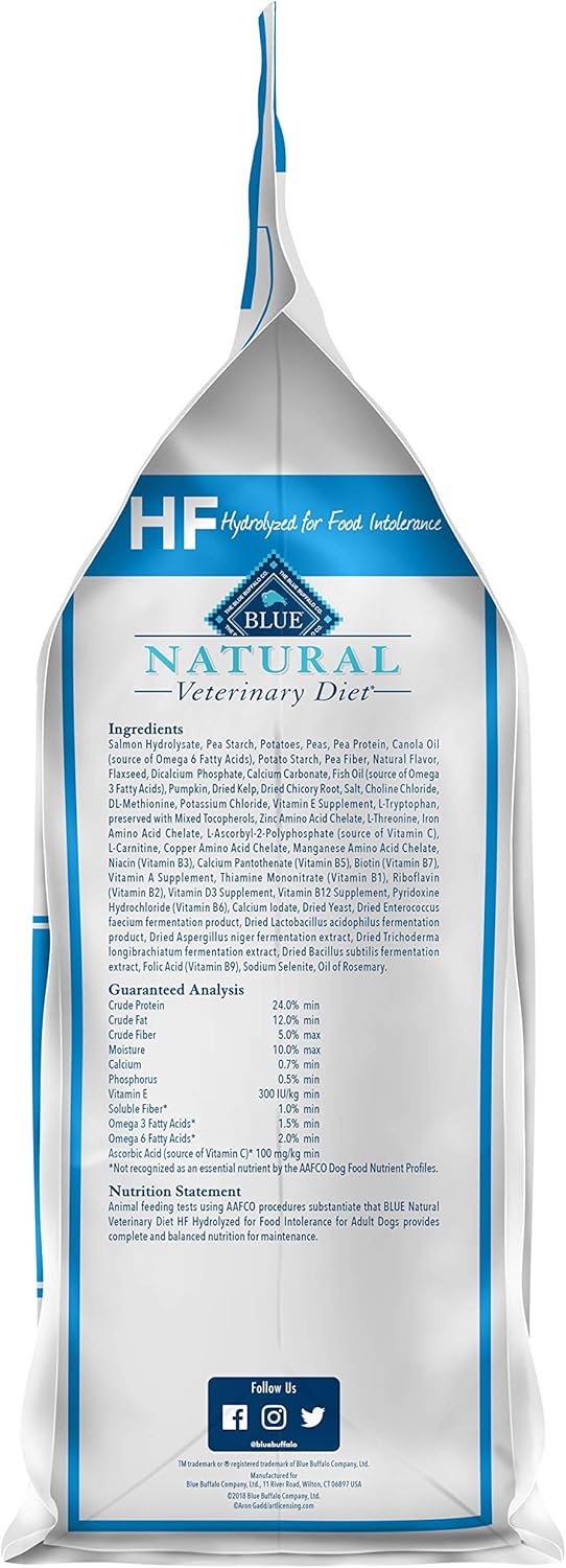 blue natural veterinary diet hf