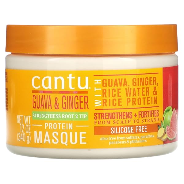 CANTU GUAVA & GINGER, PROTEIN MASQUE, 12 OZ (340 G)