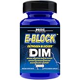 Pride Nutrition E-Block DIM Supplement 700MG Extra Strength Estrogen Blocker | Hormone Balance for Men and Women | M e n o p a u s e, Acne, Hot Flashes Relief, PCT & P r o s t a t e Support 60 Ct.