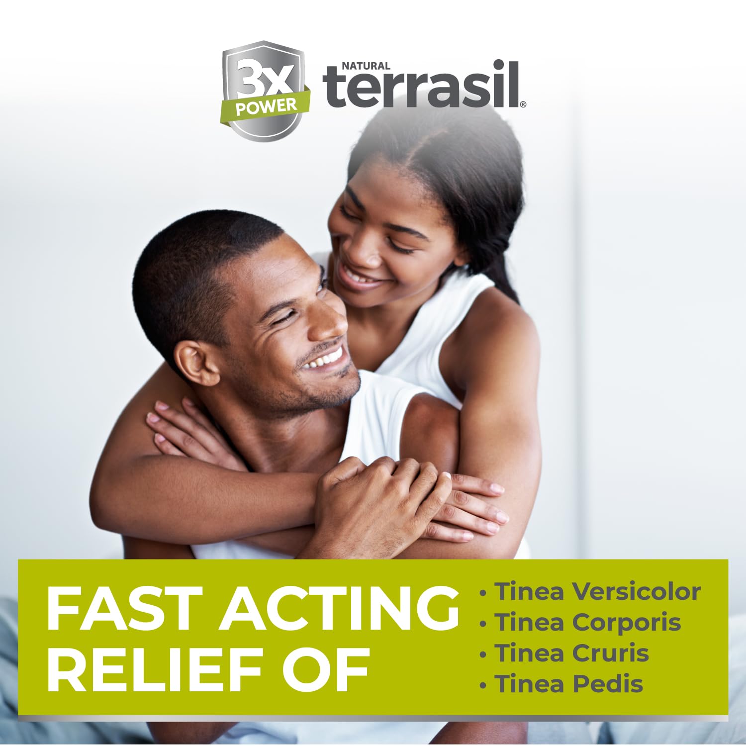terrasil Tinea Soap for Tinea Versicolor Relief, Soothing Care & Relief of Itchy, Irritated Skin, Dermatologist Tested, Hypoallergenic Approved - Natural Antifungal Soap Bar (75g)