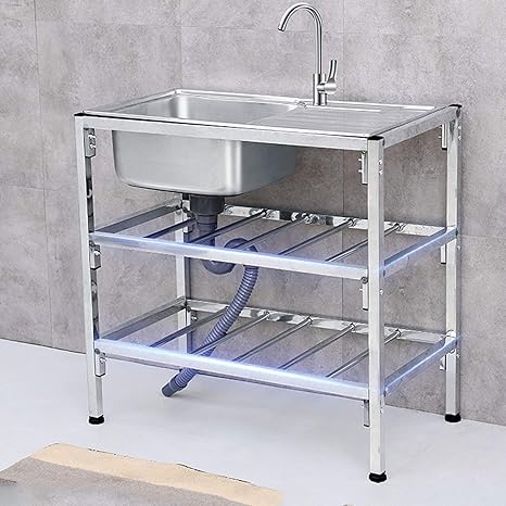 MNBV Fregadero de Acero Inoxidable Fregadero para el hogar Lavabo de