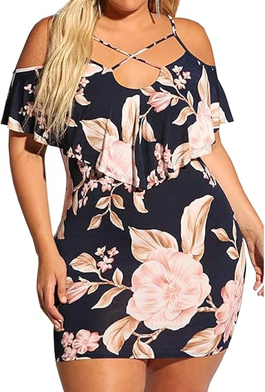 amazon plus size sun dresses