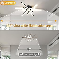 CANEOE Sputnik Modern Led Ceiling Light,50W LED