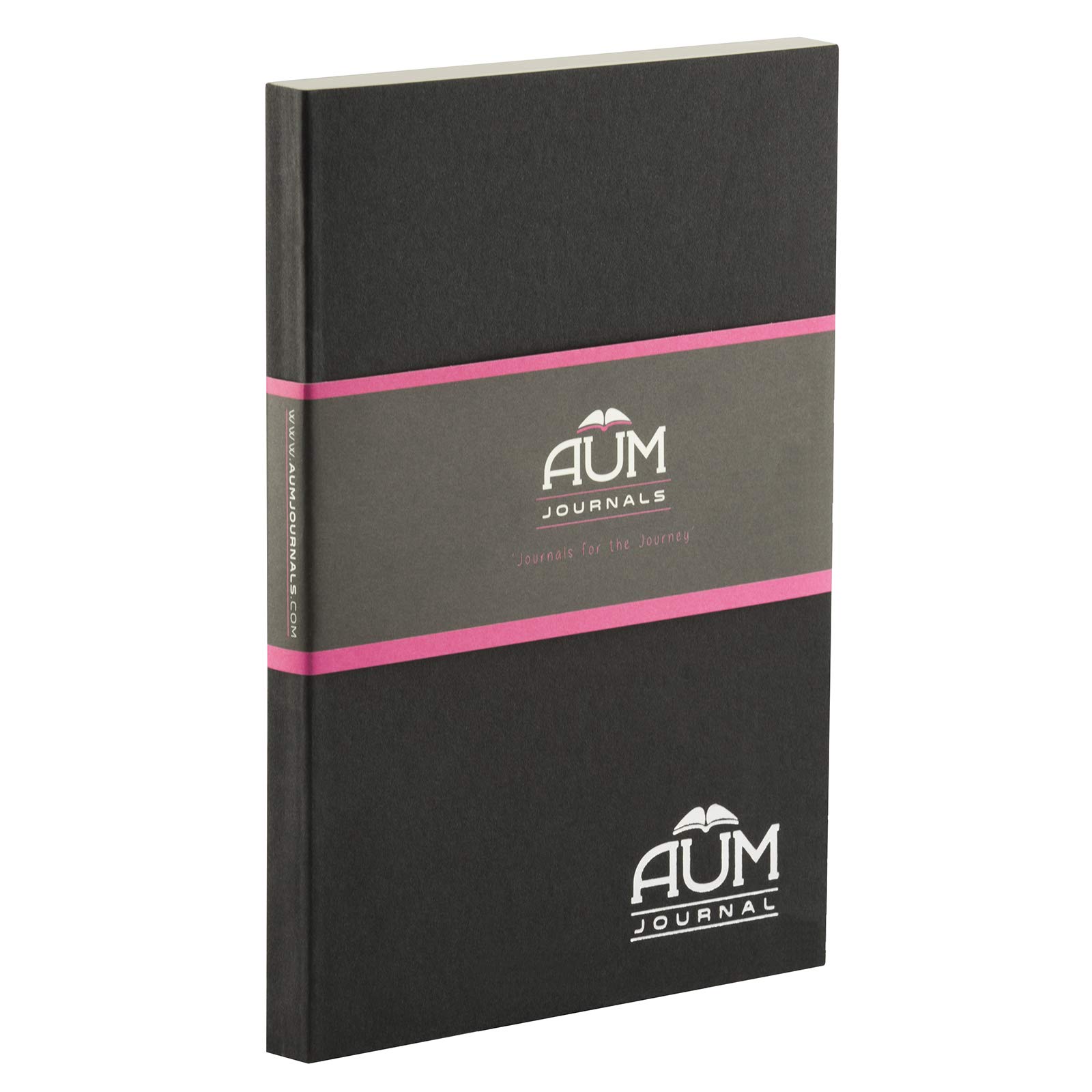 A6 Plain Journal Refill Notebook - Writing Grade, Eco Friendly Paper - Small Notebook, 164 Pages (Aum Journals, Plain Single)