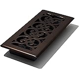 Decor Grates Lot De 4 Registres De Sol Orientaux AJH412-RB, 10,2 X