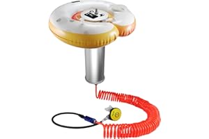 Xyuee Diving Ventilator System, Portable Tankless Lung Underwater Breathing Device with 50FT Long Tube, High-Flow Rechargeable Air Compressor for Snorkeling, Recreational Scuba Diving & Fishing