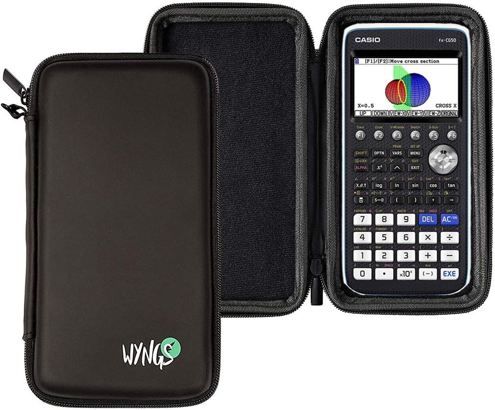 Amazon Com Wyngs Protective Case For Casio Prizm Fx Cg50 Graphing Calculator Electronics