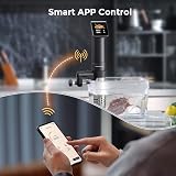 KitchenBoss Sous Vide Machine 1100W WIFI Precision Cooker 40-90°C view 8