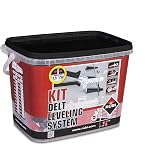 Rubi Tools Leveling System Kit 1/16" - 100 Clips, 100 Wedges and Pliers