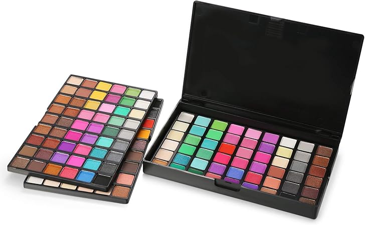 Amazon Vtrem アイシャドウパレット 162色 アイシャドー メイクアップパレット ハイライト メイクアップ アイカラー 化粧品 キラキラ輝く 瞳を美しく魅せる Vtrem アイシャドウベース 通販