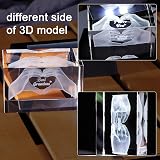 Ornalrist Crystal Best Mum 3D Heart Glass Night Light Gift view 8
