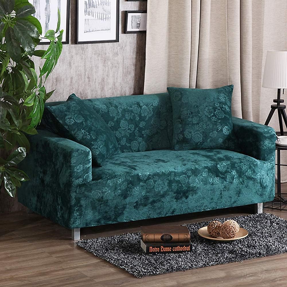 Elastizität Anti-rutsch Sofabezug mit kissenhüllen, Plüsch Möbel