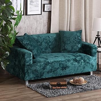 Amazon Com Sandm Elasticity Non Slip Sofa Cover With Cushion