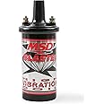 MSD 8222 Ignition Coil Blaster Series, Canister Style, High Vibration, Black, Individual