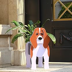 Gochoi Beagle Gifts for Women,Beagle Dog Planter