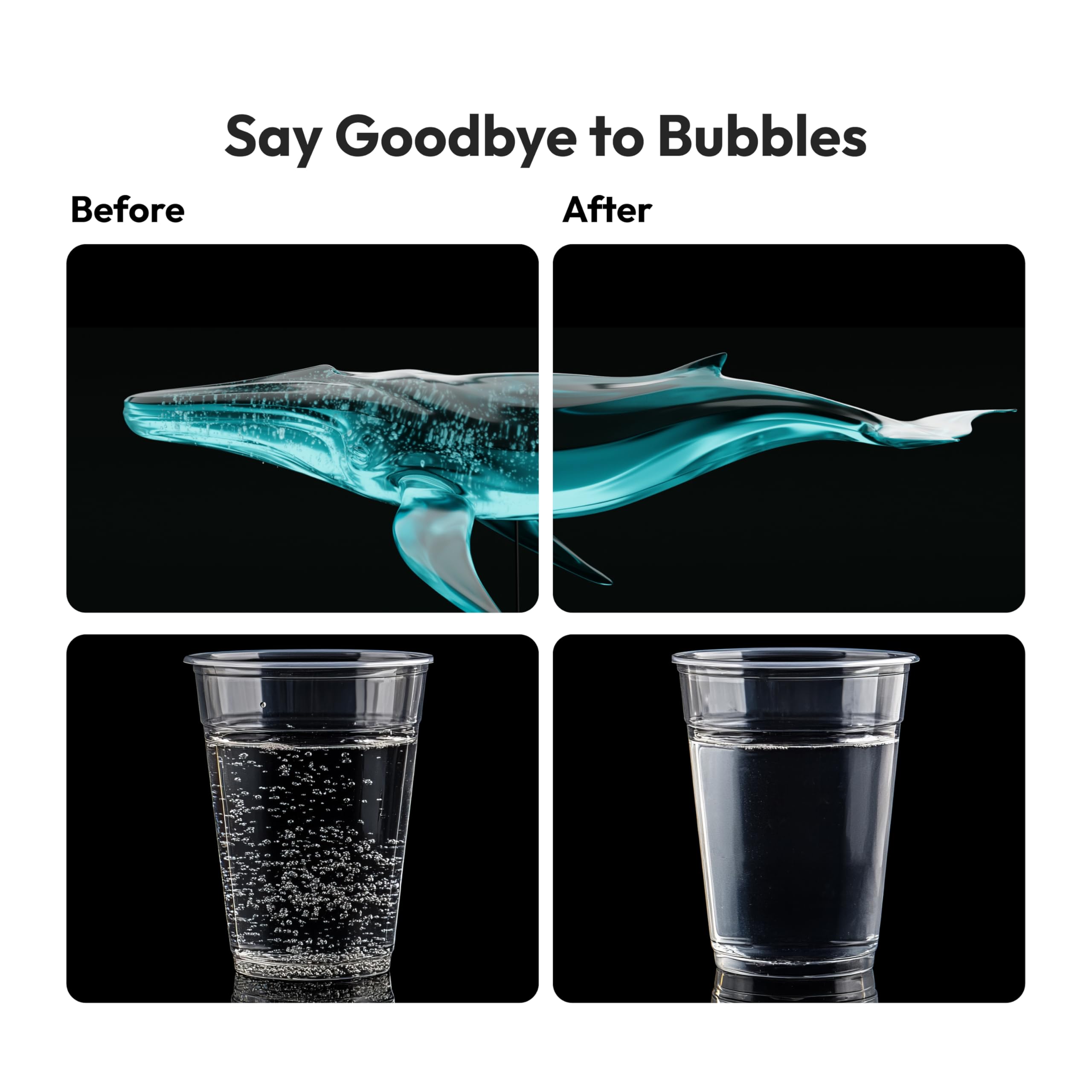 Resiners Resin Bubble Remover Airless Pro, 3 Min Remove 99.99% Bubbles, 99kPa Vacuum Chamber (20L/min), 3.2L Big Capacity for All Epoxy,UV Resin,Silicone,Art Crafts,Jewelry Making (Patented)