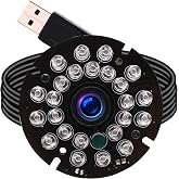 ELP IR Infrared USB Camera Module - Night Vision HD/30FPS Webcam for PC | Mini Lightburn Camera for Laser, UVC USB2.0 PC Camera for Windows, Linux, Android, Mac, Industrial Security Webcam for Laptop