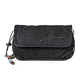GOOTIUM Canvas Small Crossbody Purse - Flap Shoulder Bag Daily Essentials Pouch