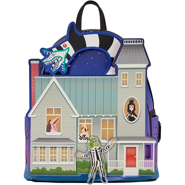 Amazon.com: Loungefly Beetlejuice Graveyard Glow-in-the-Dark  display picture 2