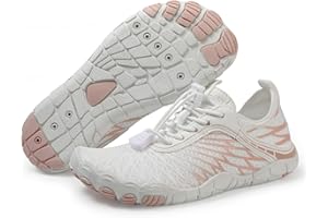 KVOTUU Kids Barefoot Shoes Toddler Boys Girls Sneakers Comfort Anti-Slip Walking Shoes Wide Toe Box Quick Dry Lightweigt Waterproof Breathable Shoes Non-Slip Hiking Footwear Shoes Barefoot Sneakers