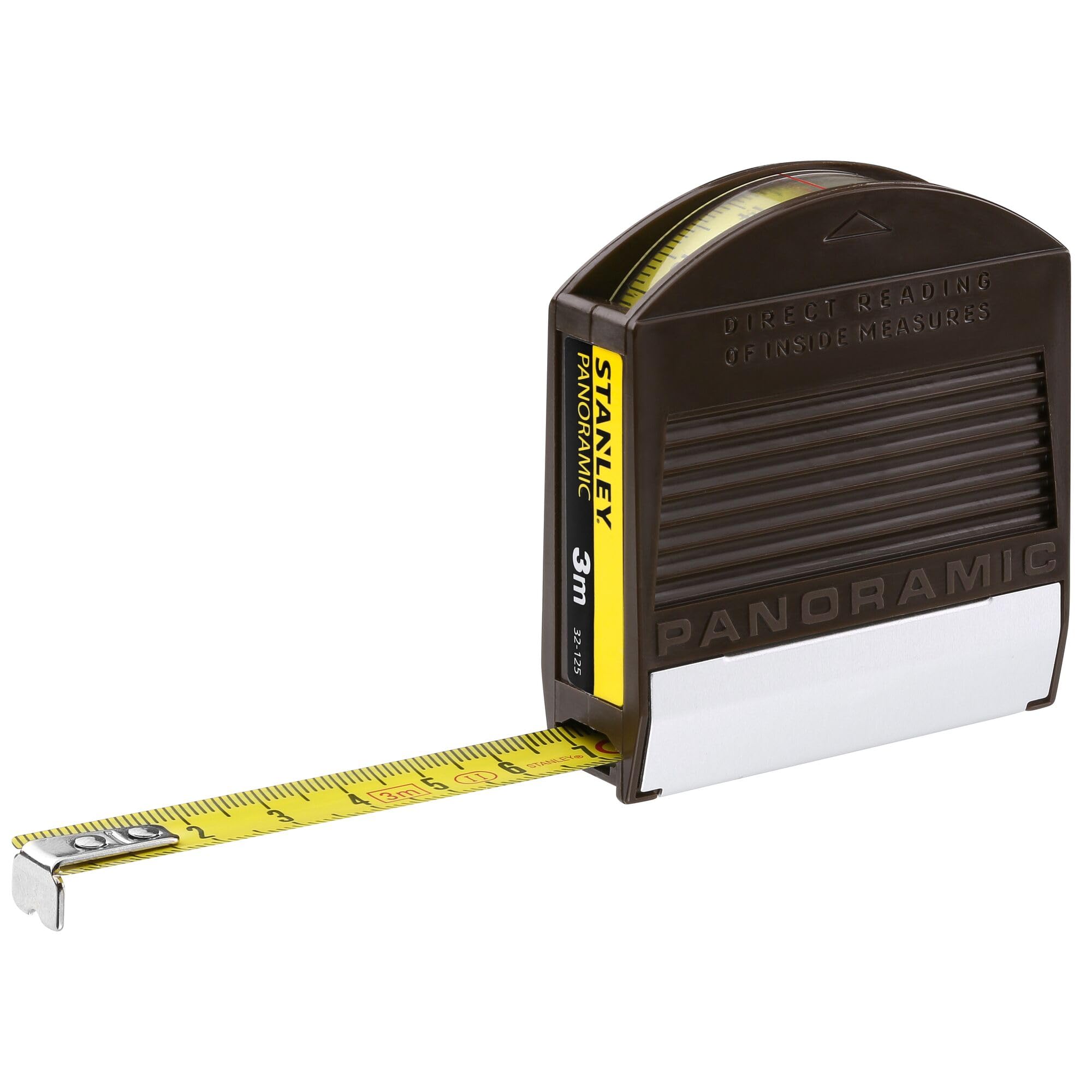 Stanley 1-32-125 "Panoramic" Tape Measure, Yellow/Black, 3 m/12.7 mm