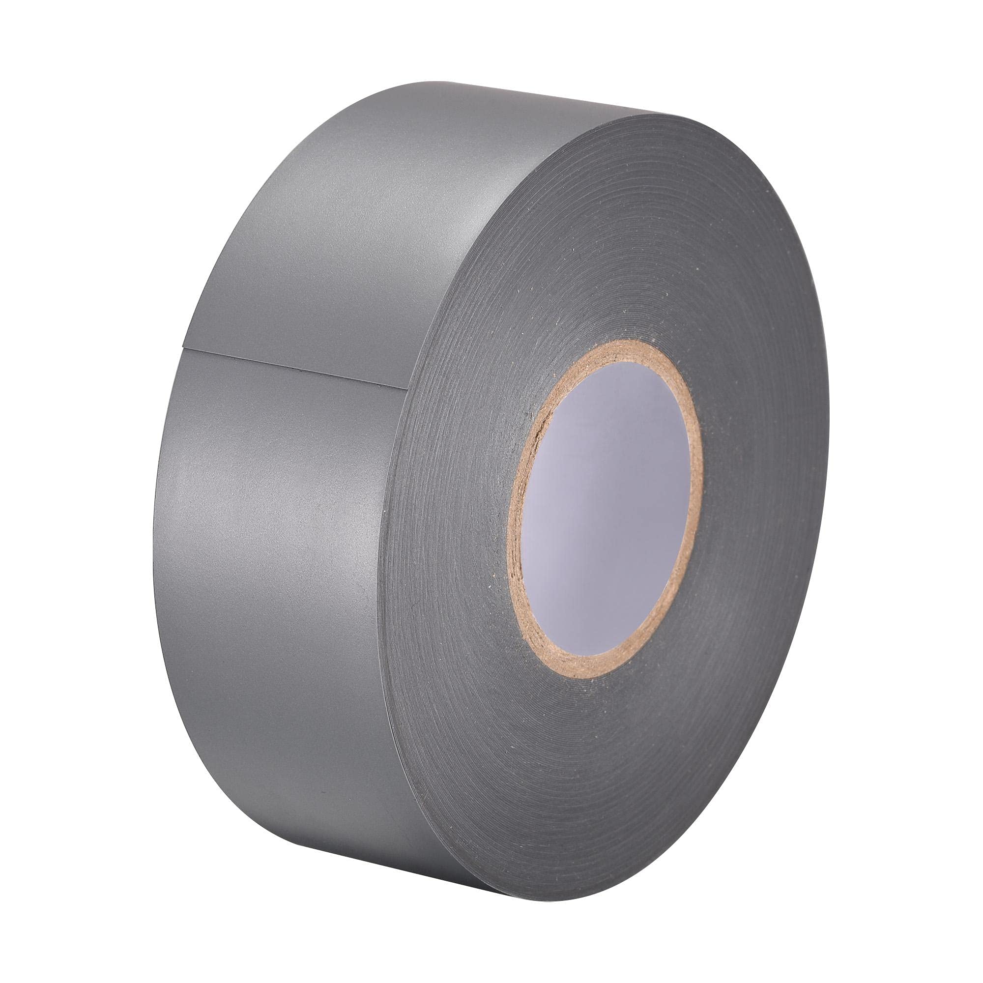 sourcing map Insulating Tape 35mm Width 26M Long 0.26mm Thick PVC Electrical Tape Grey