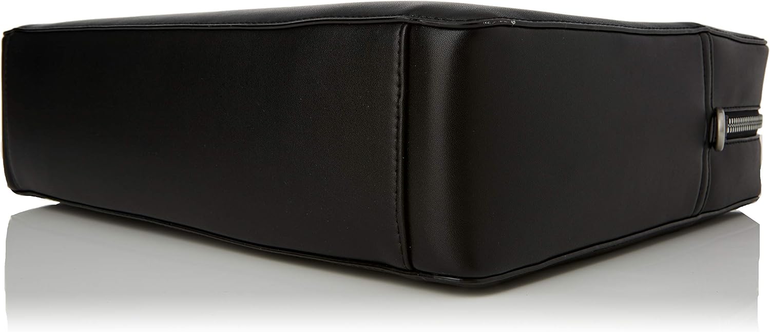 Guess Dan PU Workbag, Bags Briefcase Man, Black, One Size, 37x29x8,5 cm - Image 4
