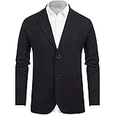 PJ PAUL JONES Men's Cardigan Sweater Shawl Collar Button Down Knit Blazer Jacket Knitwear