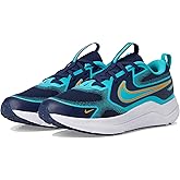 Nike Unisex Kids Cosmic Runner (Big Kid) Midnight Navy/Orange Peel/Dusty Cactus 4.5 Medium