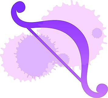Amazon Com Colorful Fantasy Make Believe Character Symbol Cartoon Vinyl Sticker 2 Wide Bow Kitchen Dining