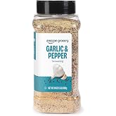 Amazon Grocery, Garlic &amp; Pepper Seasoning, 24 Oz