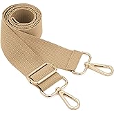 DEVPSISR Wide Shoulder Purse Strap Replacement Adjustable Belt Canvas Bag Crossbody Handbag