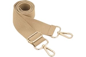 DEVPSISR Wide Shoulder Purse Strap Replacement Adjustable Belt Canvas Bag Crossbody Handbag