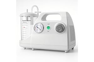 AKVICH Portable Veterinary Suction Machine for Home Use with 1000ml Capacity