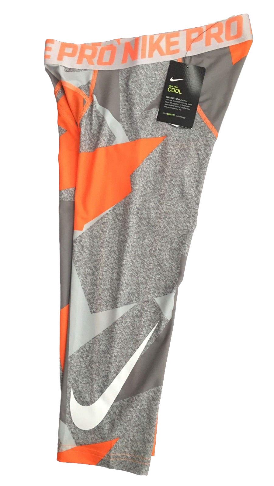 orange nike compression pants