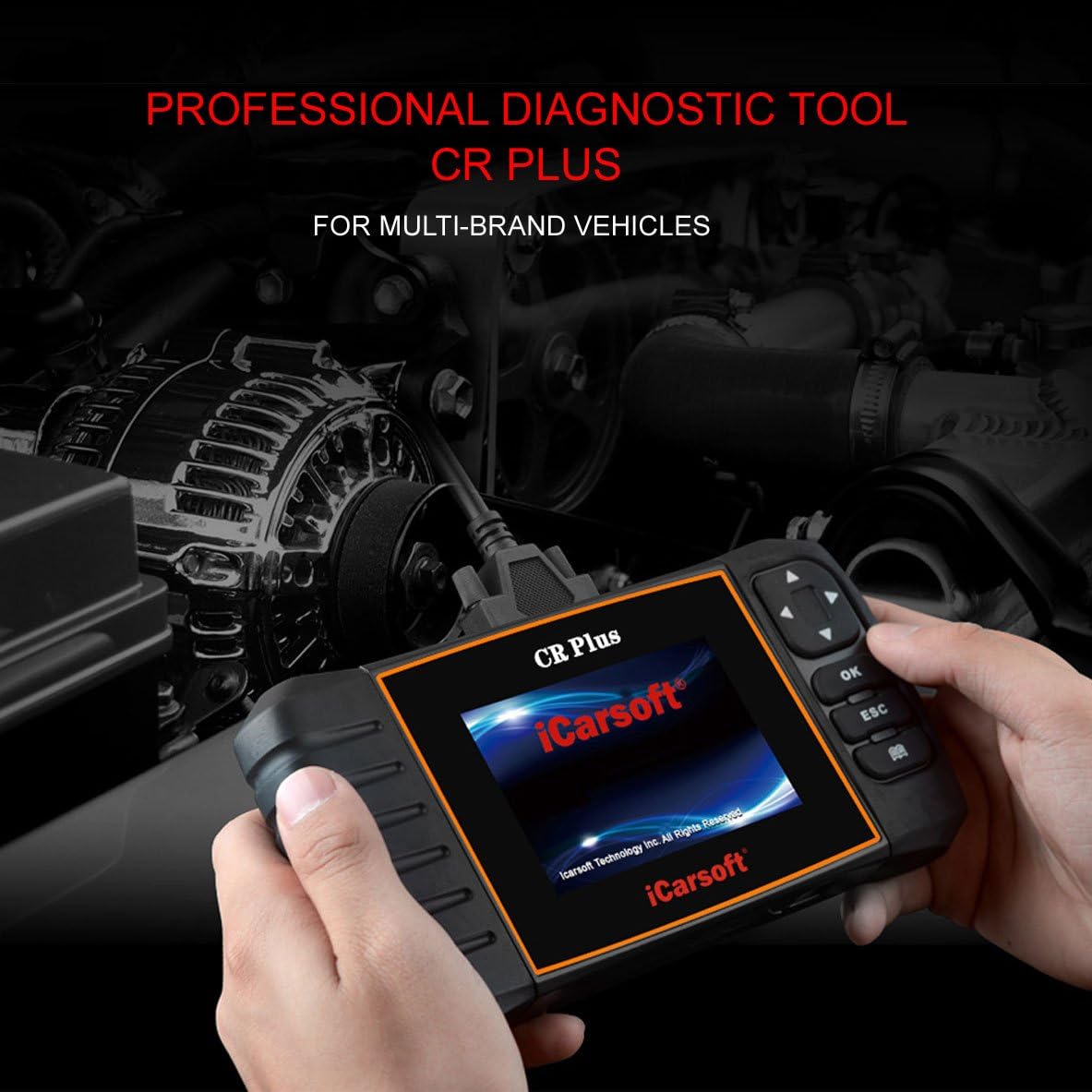 iCarsoft Cr Plus New Version Professional Universal Obd2 Diagnostic