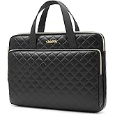 Vinterfint 360 Protective Laptop Case, 13-14 inch Laptop Sleeve Compatible with MacBook Pro 14 M4 M3,MacBook Air 13 M4 / Pro 13, Surface Laptop Studio 2, 14.5" XPS 14, HP Dell, Bag with handle, Black