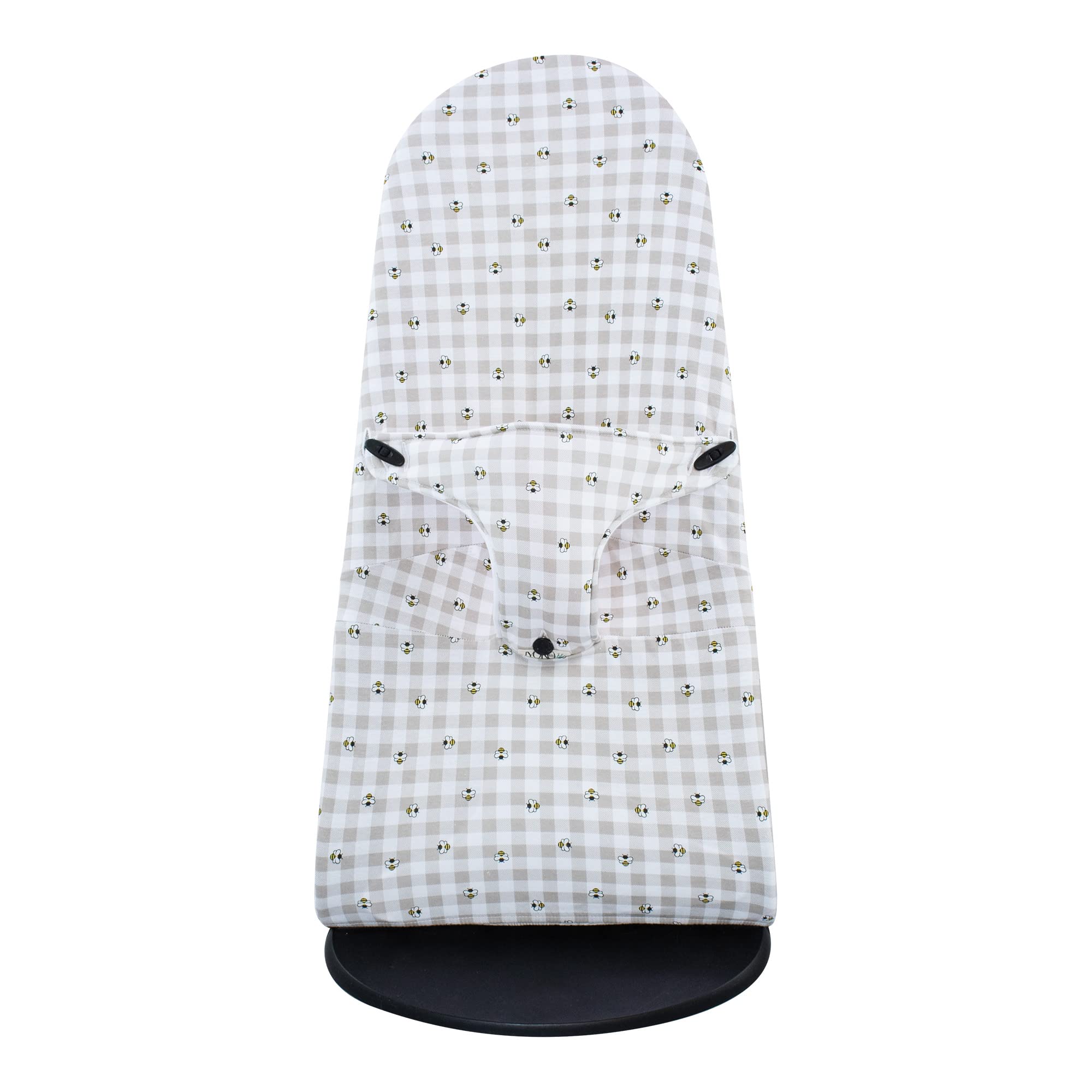 JYOKO Kids Hammock Cover Compatible with Babybjorn Soft, Balance (Picnic Vichy, Cotton)