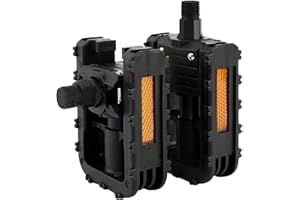 Fat-Cattie Folding Bike Pedals - 9/16" Inch Bicycle Pedals Mountain Bikes Road Bicycles Platform Pedals MTB Pedals