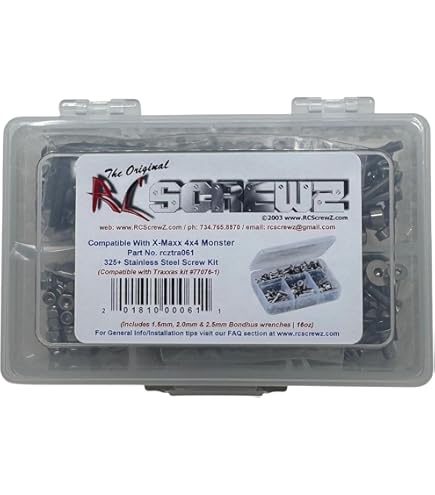 Amazon.com: TRA076 - Compatible with Traxxas X-Maxx 4x4 TSM (77076