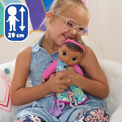 Soft Barbie Alive Doll Baby Alive Soft 'n Cute Doll, Brown Hair