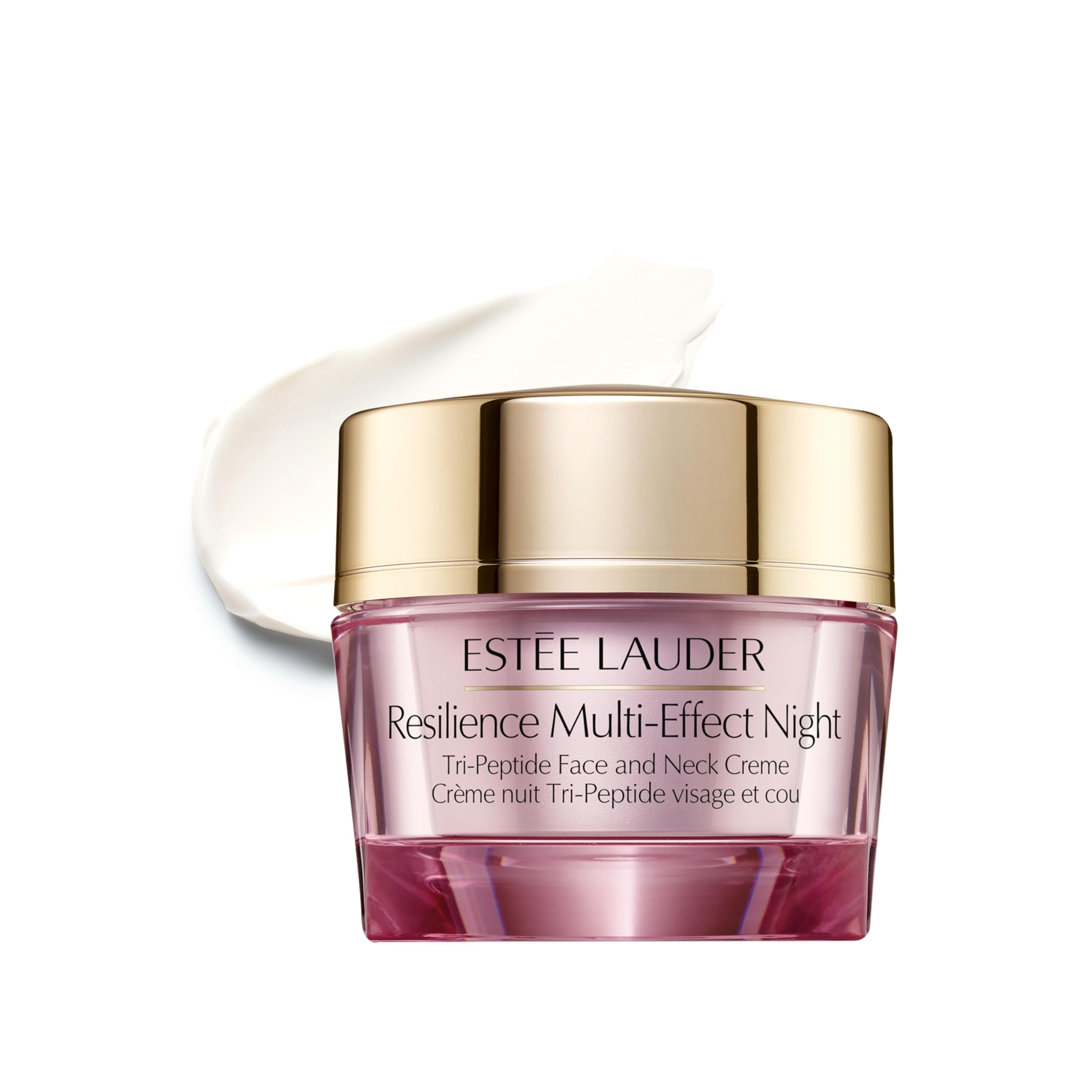 Estée Lauder Resilience Multi-Effect Night Tri-Peptide Face and Neck Cream moisturiser | Plumping & Anti-Aging, 50 ml