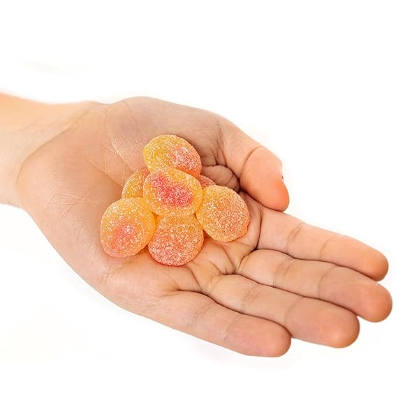 SOUR PATCH KIDS PEACH SOFT & CHEWY CANDY, 8.07 OZ