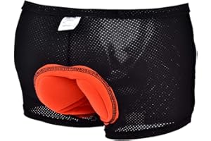 3D Gel Padded Bike Underwear Shorts, Breathable Pant for Men&Women Cycling