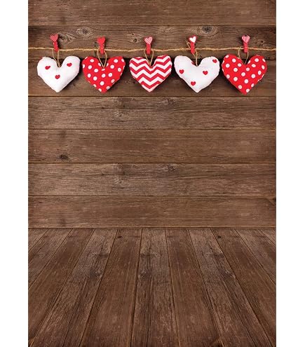 Fotohintergrund Valentinstag - 2,1x1,5 M, Vinyl, Lichtabsorbierend, Nahtlos