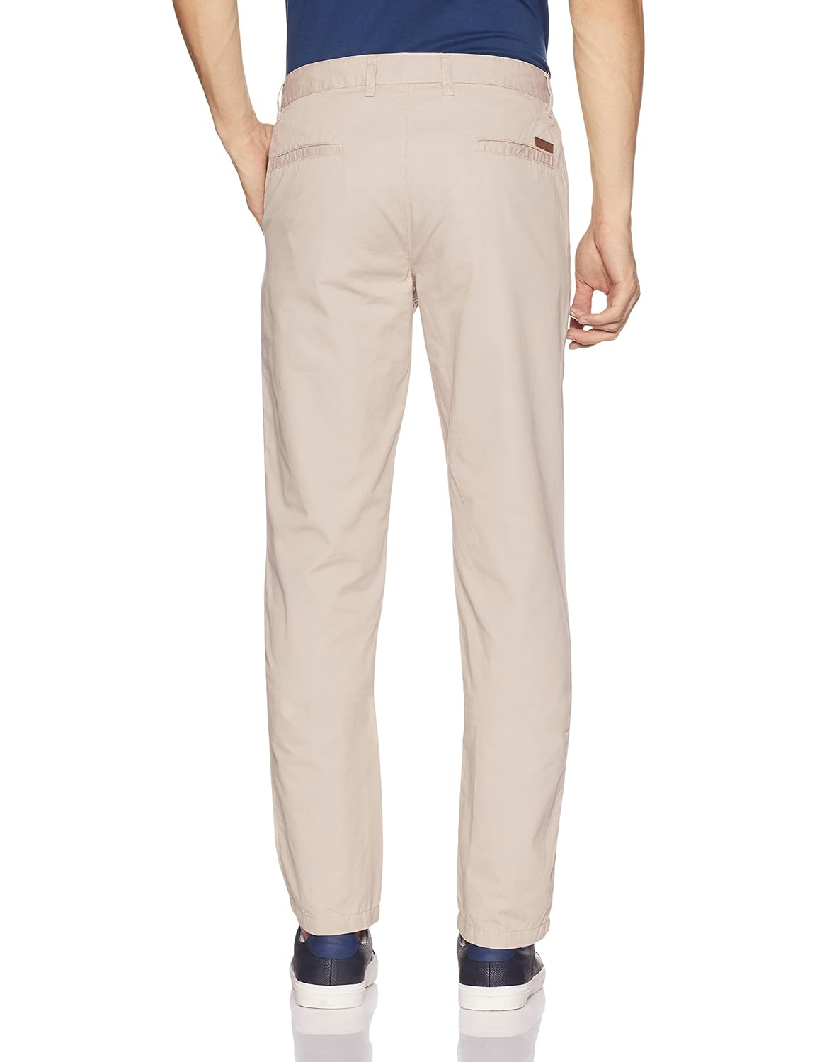 john players men's slim fit cotton casual trousers